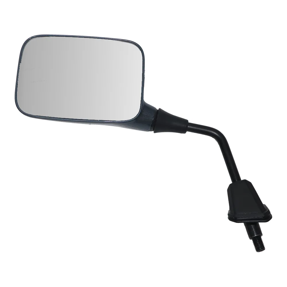 TVS IQUBE Mercury Grey Glossy Coloured Mirror - Durable, Adjustable, and Easy to Install