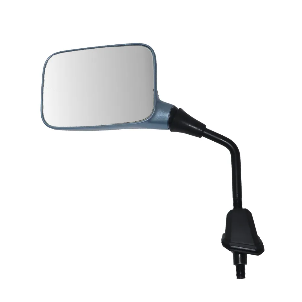 TVS IQUBE Mint Blue Coloured Mirror - Durable, Adjustable, and Easy to Install