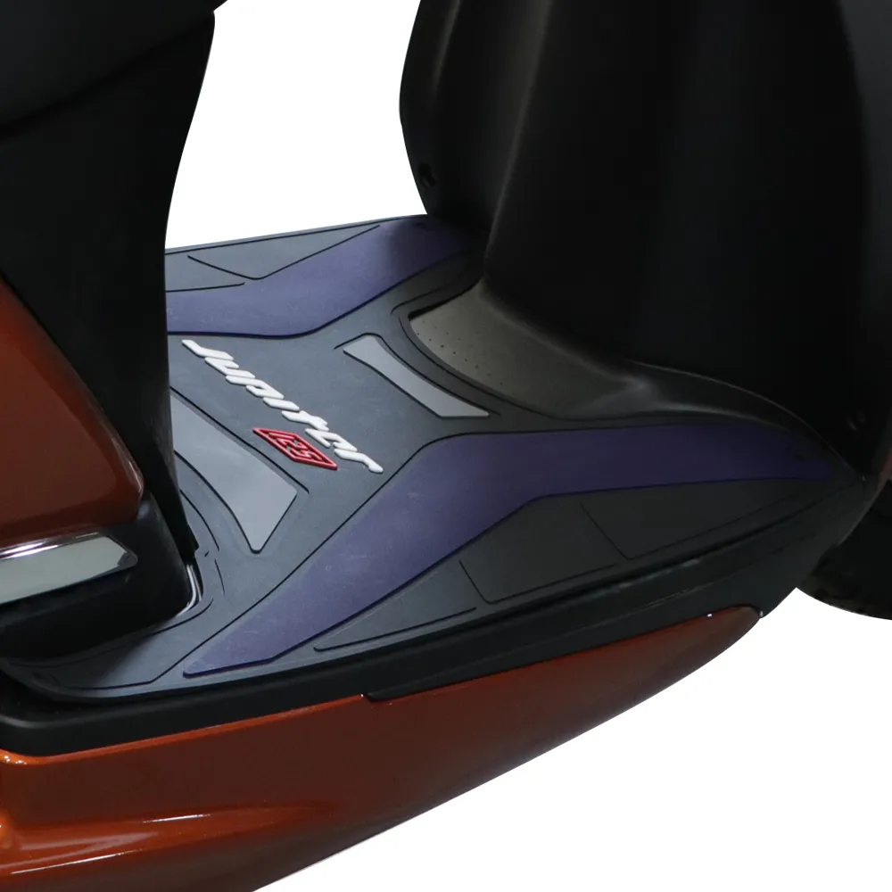 TVS Jupiter 125 Floor Mat (Color: Blue) - Non-Slip and Custom Fit Protection for Your Ride