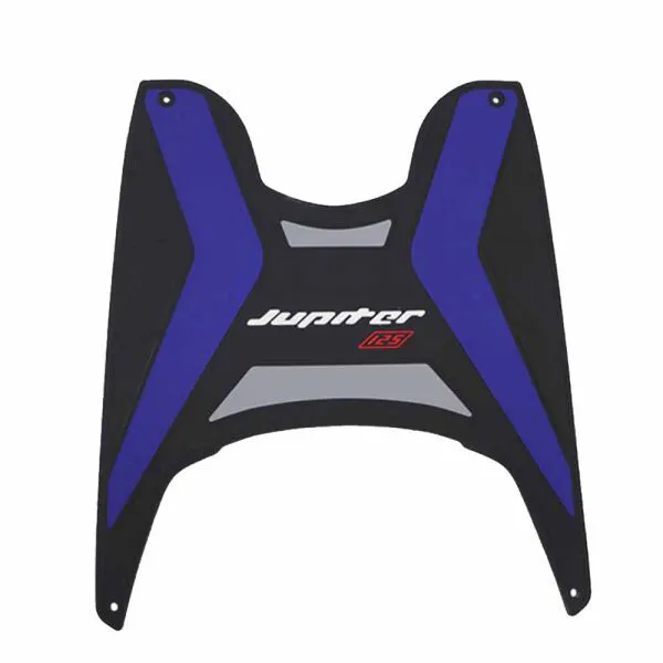 TVS Jupiter 125 Floor Mat (Color: Blue) - Non-Slip and Custom Fit Protection for Your Ride