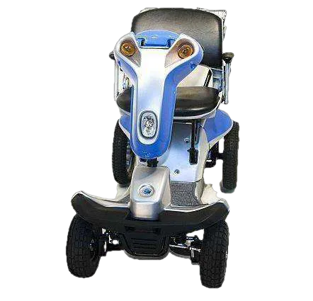 Tzora Titan Hummer XL 4 Wheel Heavy Duty Folding All Terrain Mobility Scooter Blue New