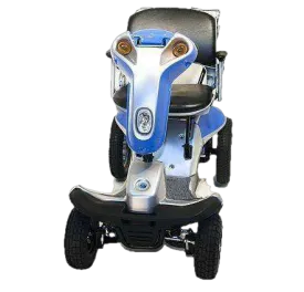 Tzora Titan Hummer XL 4 Wheel Heavy Duty Folding All Terrain Mobility Scooter Blue New