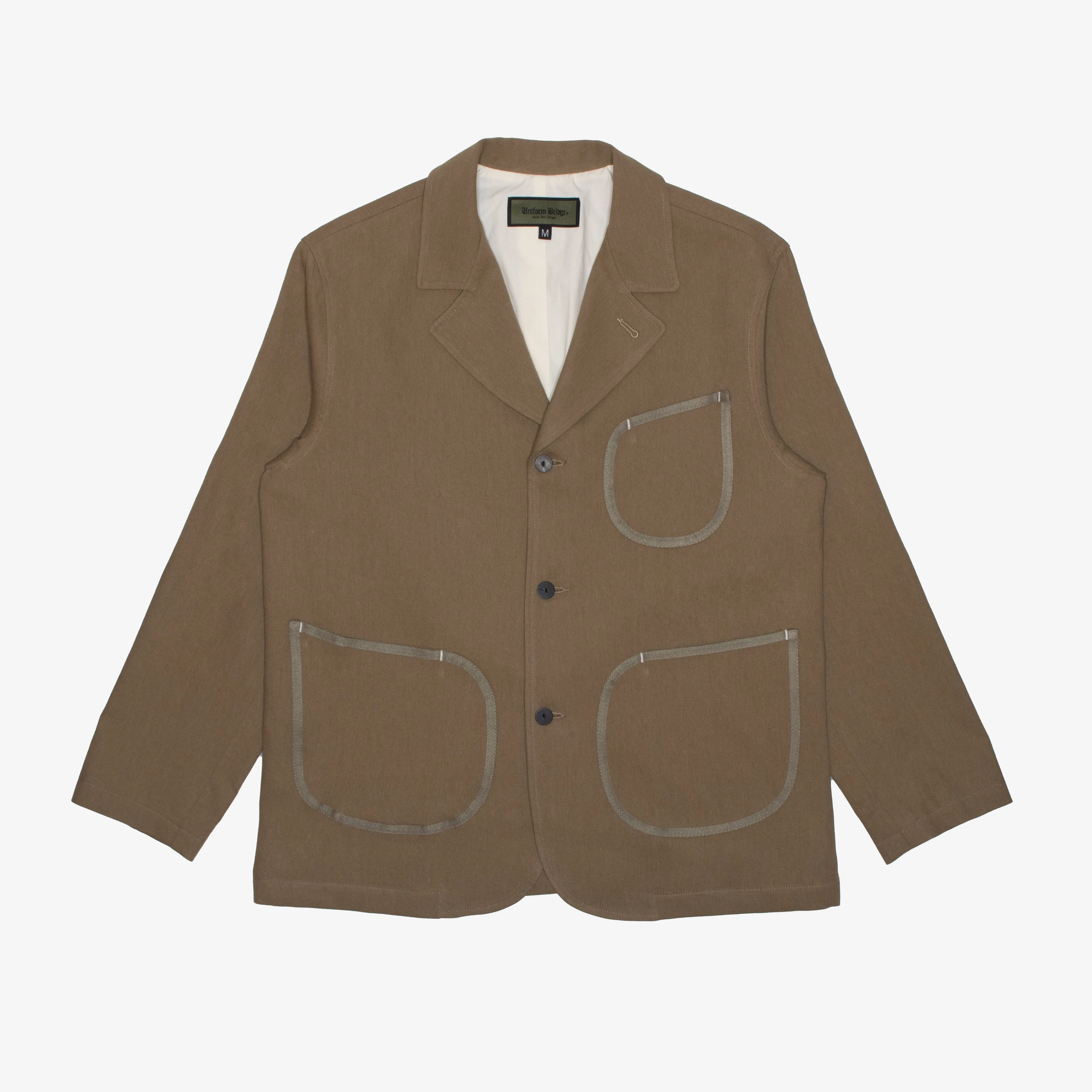 Uniform Bridge Pocket Linen Blazer