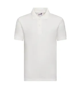 White - Kids Academy polo