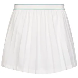 Womens Mickey Pleated Skort White - AW24